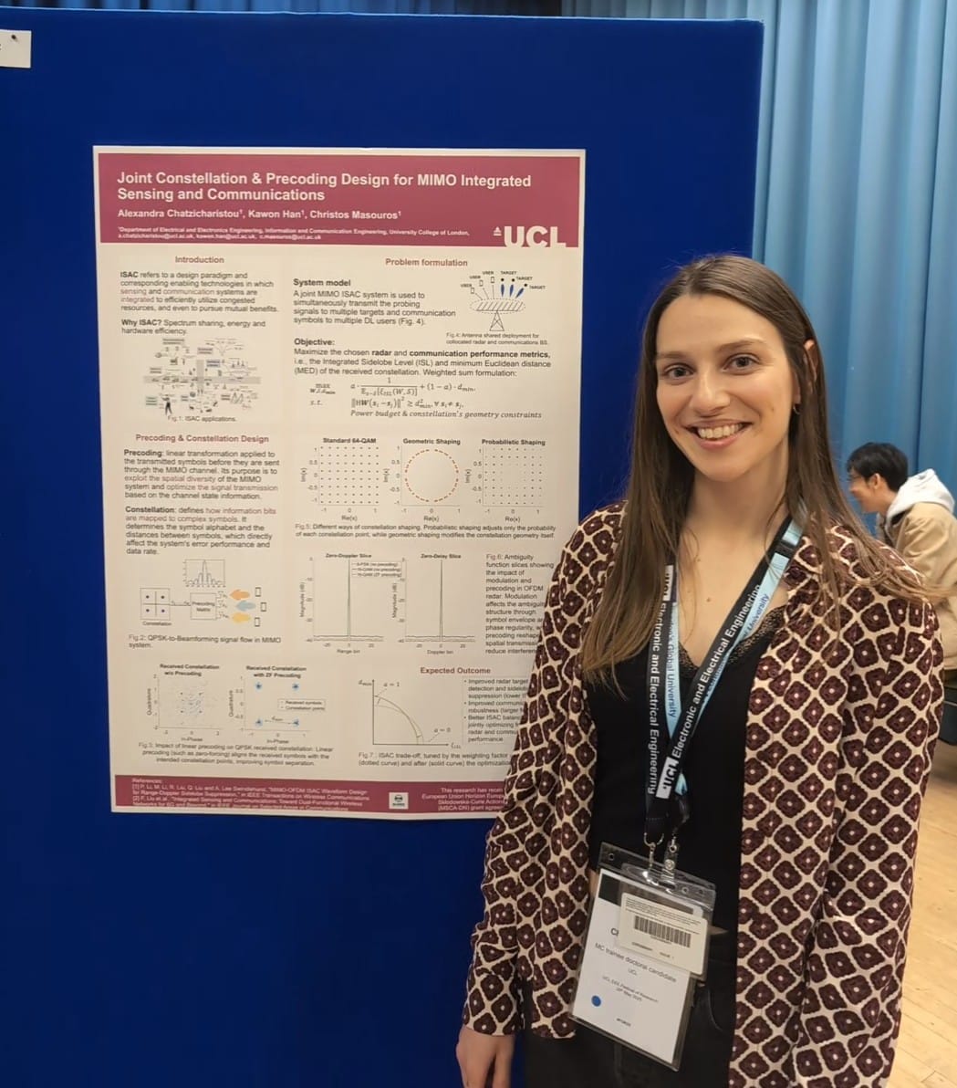 Alexandra Chatzicharistou presents her research at UCL events